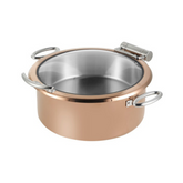 Chafer Pot Copper with Lid